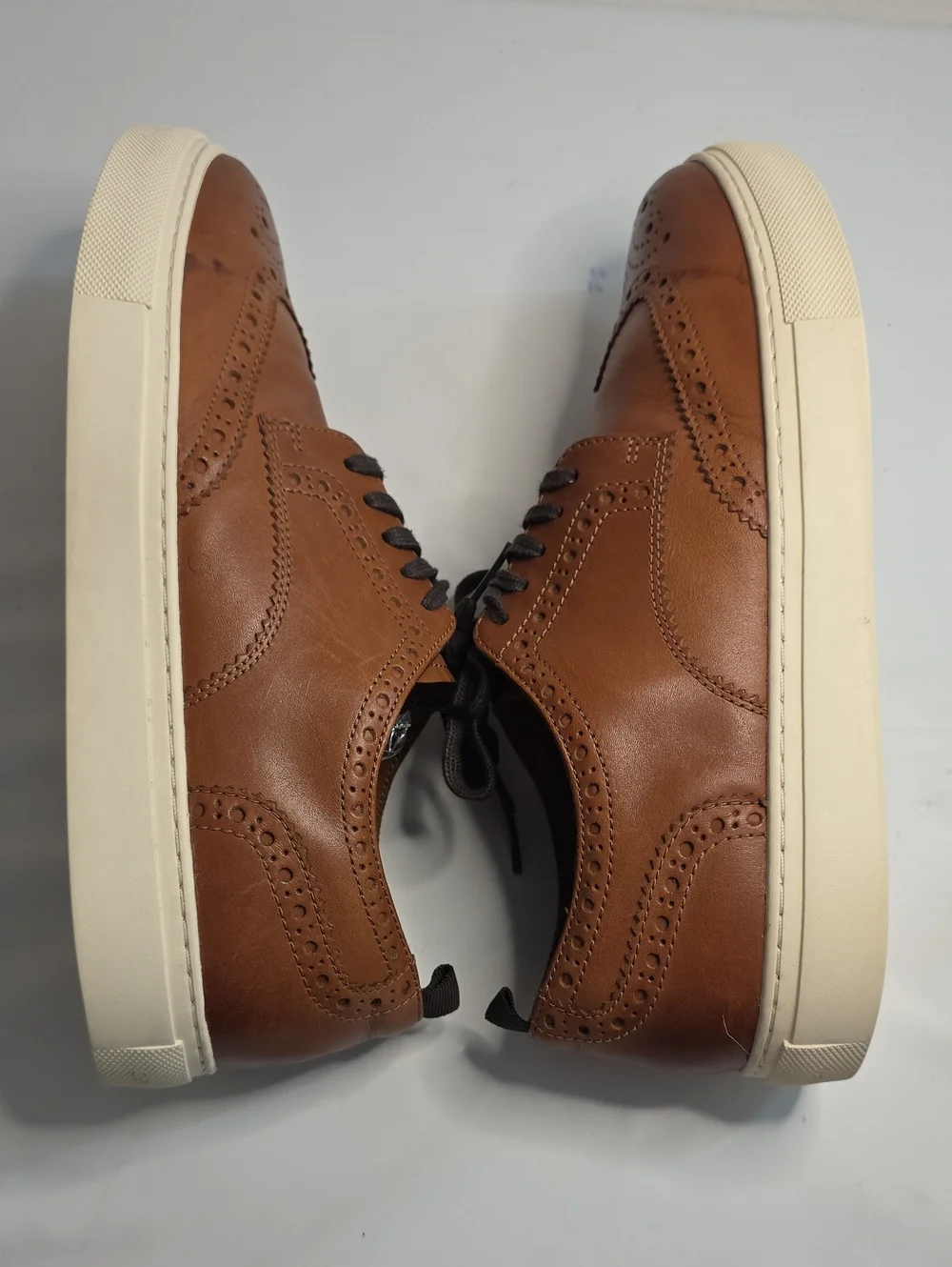 COLE HAAN GRAND SERIES WINSLOW WINGTIP LEATHER SNEAKERS C35600 MENS SIZE 9.5